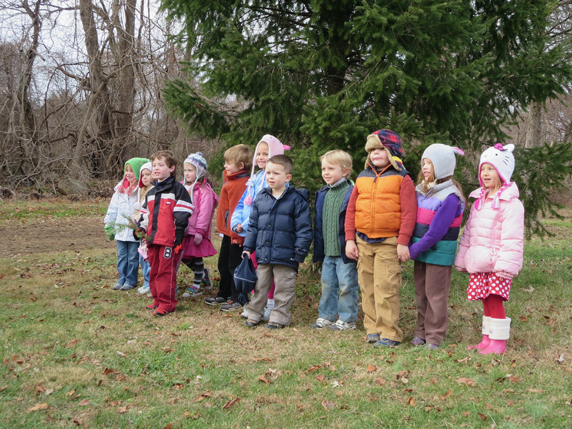 carter-megan-preschool-christmas-tree-03 photo